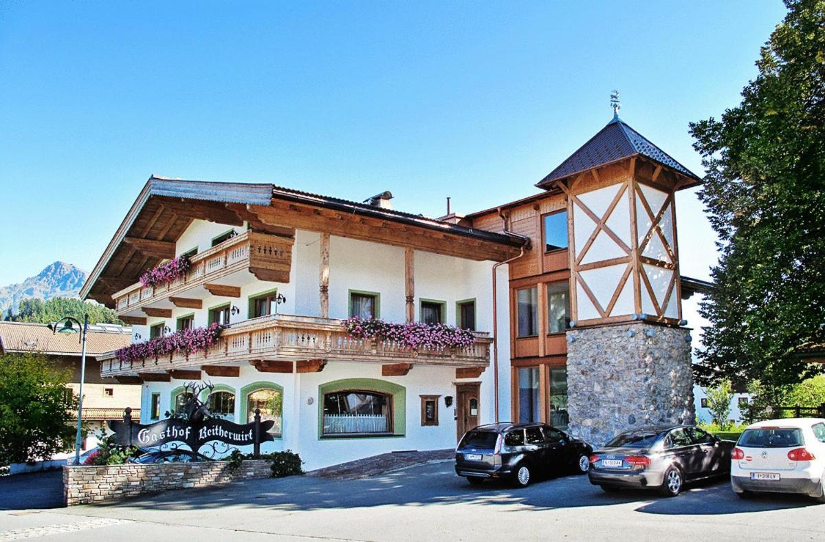 Hotel Hubertus Mit Erlebnislandgasthof Reitherwirt Kitzbuhel Luaran gambar