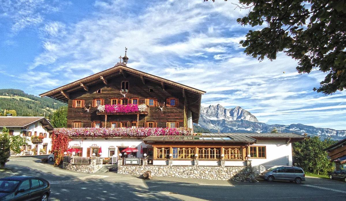 Hotel Hubertus Mit Erlebnislandgasthof Reitherwirt Kitzbuhel Luaran gambar