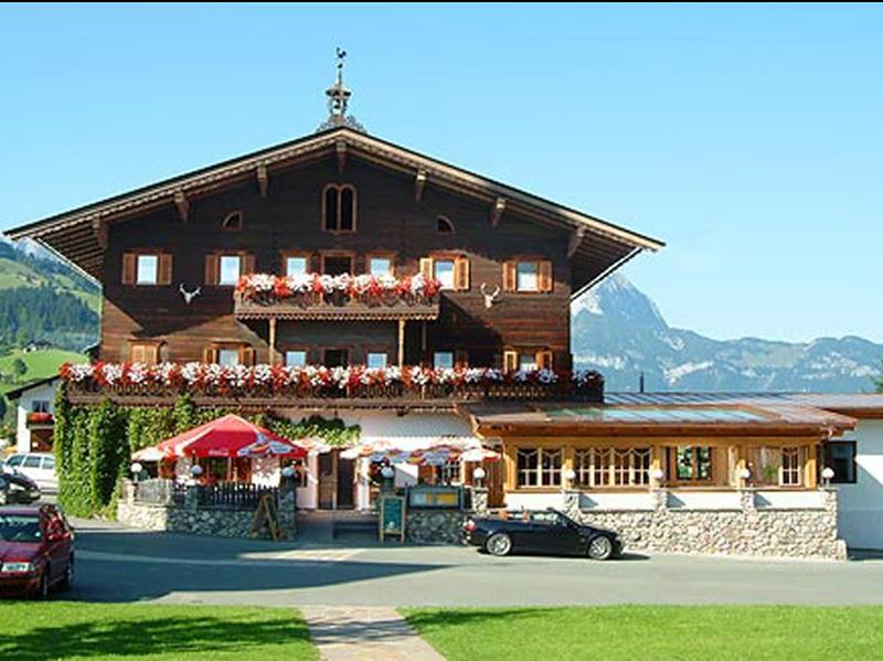 Hotel Hubertus Mit Erlebnislandgasthof Reitherwirt Kitzbuhel Luaran gambar